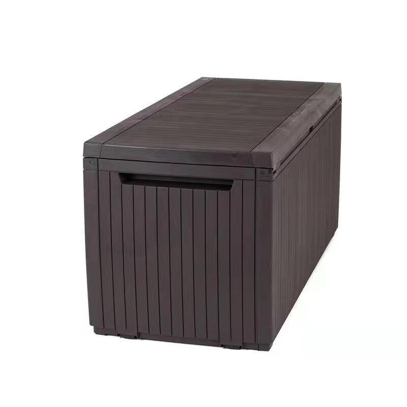 290L 190L bench outdoor metal storage box