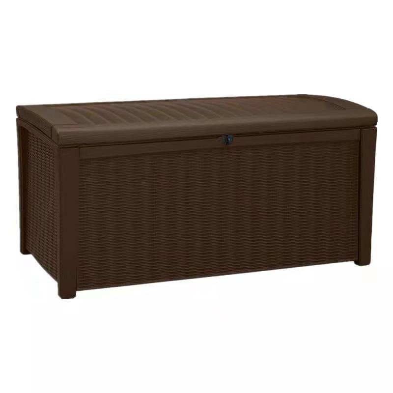 290L 190L bench outdoor metal storage box