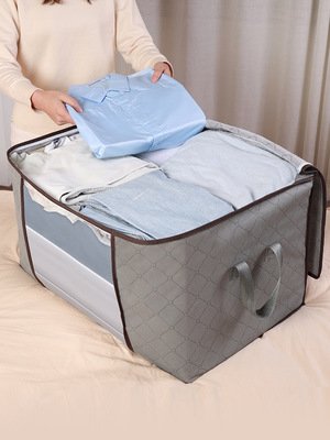Storage Boxes & Bins Food Container with Lid Foldable Fabric Eco-friendly Metal Filing Office Decorative Linen 0-1L Rectangle