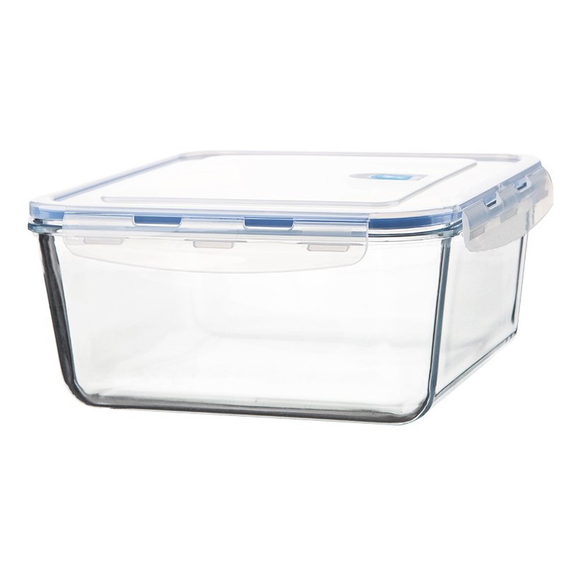 Luminarc 0.45L to 2.8L sealed round microwave glass food storage containers in refrigerator for food preservation