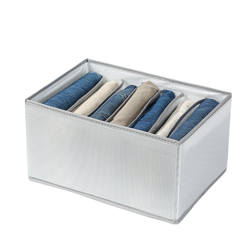 New Foldable Clothes Storage Box Wardrobe Clothing Organizing Box Drawer Jeans Storage Box