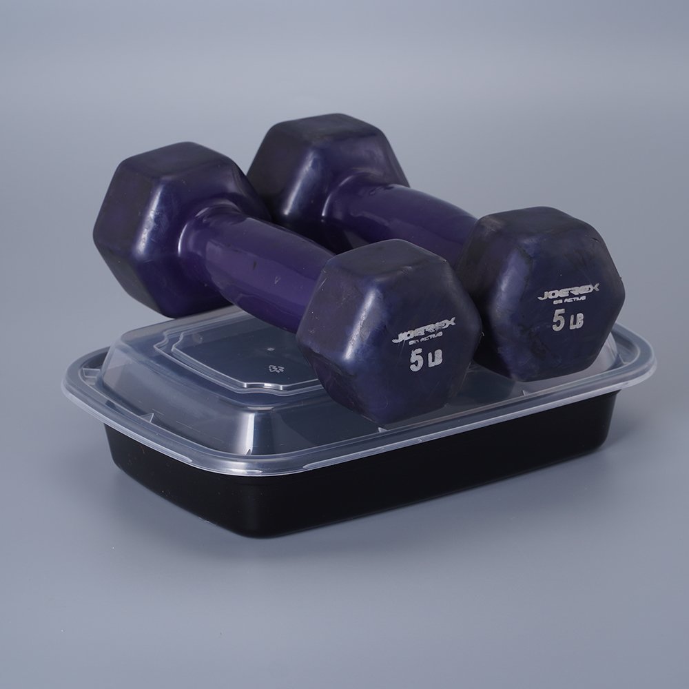 LR Wholesale 16OZ 24OZ 25OZ 28OZ 32OZ 38OZ Microwave Safe Plastic Meal Prep Food Container With Lid