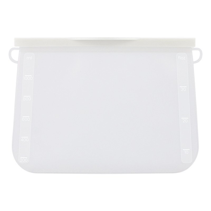 New Trending Product Kitchen Silicone Bag Kids Snack Freezer Bag Food Grade Reusable Food Storage Silicone Bag