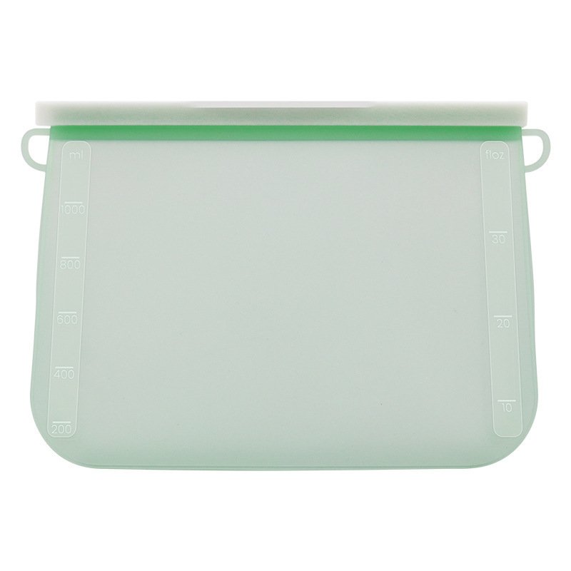 New Trending Product Kitchen Silicone Bag Kids Snack Freezer Bag Food Grade Reusable Food Storage Silicone Bag