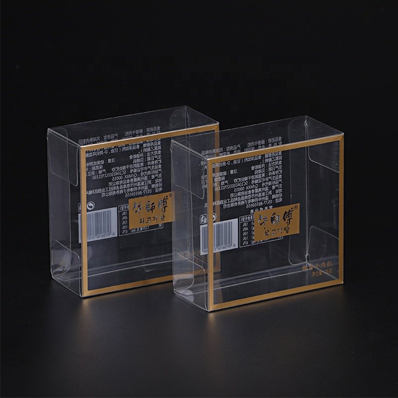 Custom Transparent PET and PVC Storage Boxes Frosted PP Packaging Container Clear Plastic Bin with Blank Design