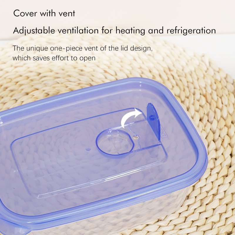 Factoey wholesale food grade 400ml food storage box home and kitchen refrigerator food container freshness preservation