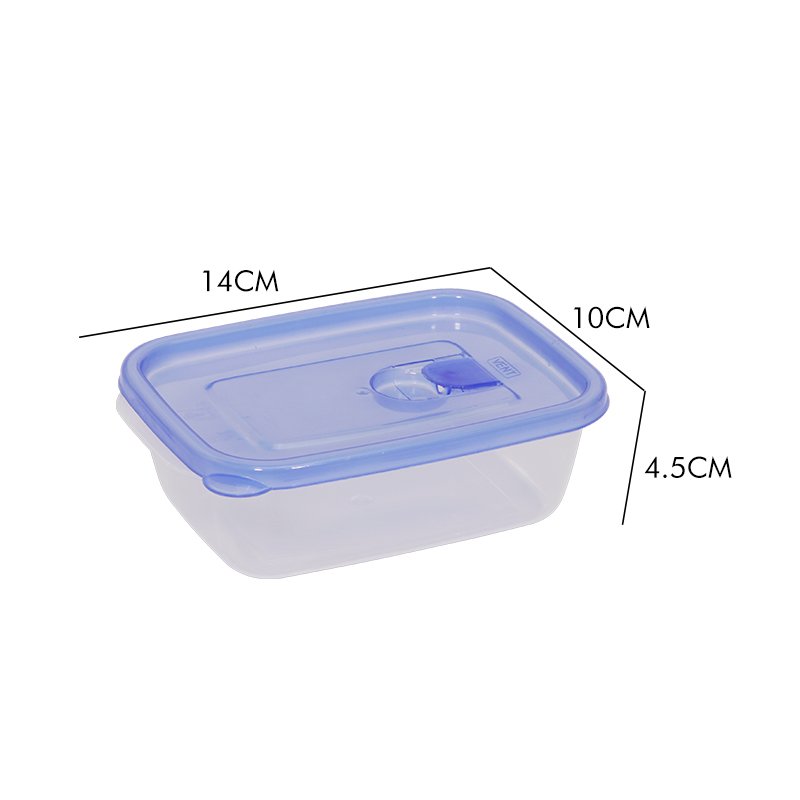 Factoey wholesale food grade 400ml food storage box home and kitchen refrigerator food container freshness preservation