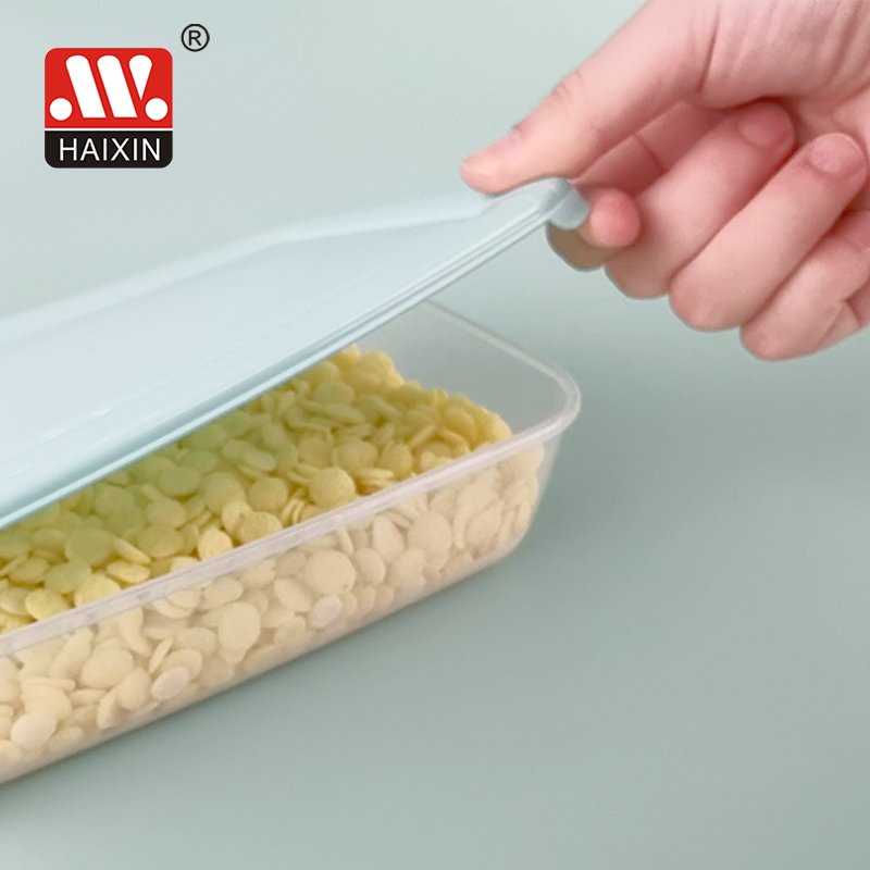 0.4L/0.85L/0.88L/1L kitchen organizer plastic food box clear refrigerator organizer fresh crisper food storage container