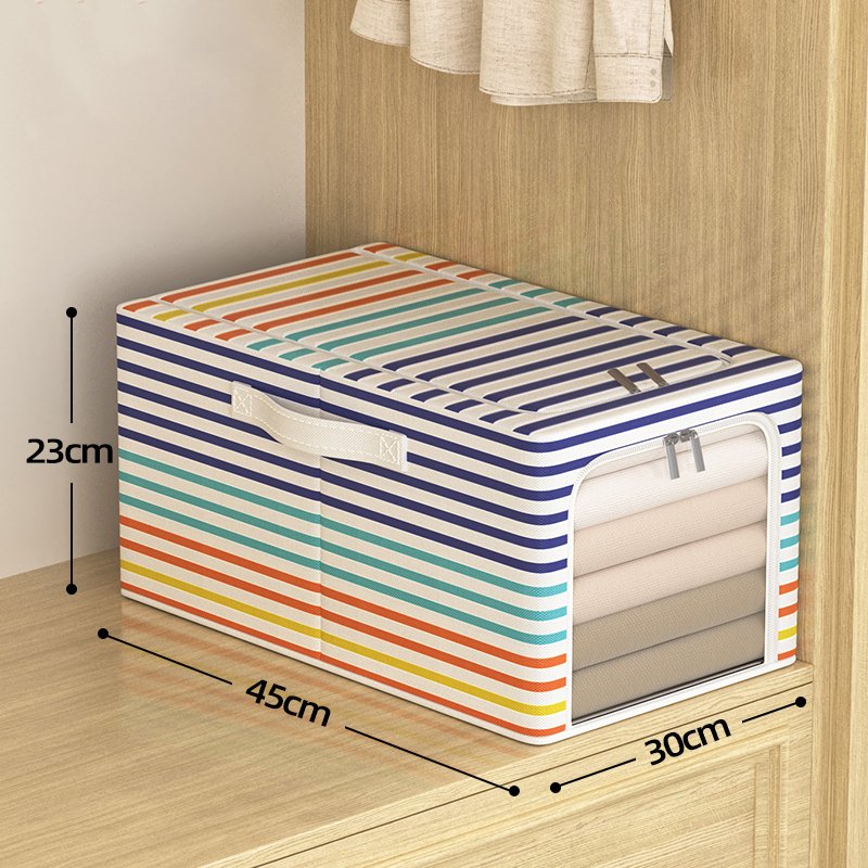 New arrival Blanket Closet Sweater Organizer Box Clothes Quilt,storage bags Oxford Fabric Foldable storage boxes