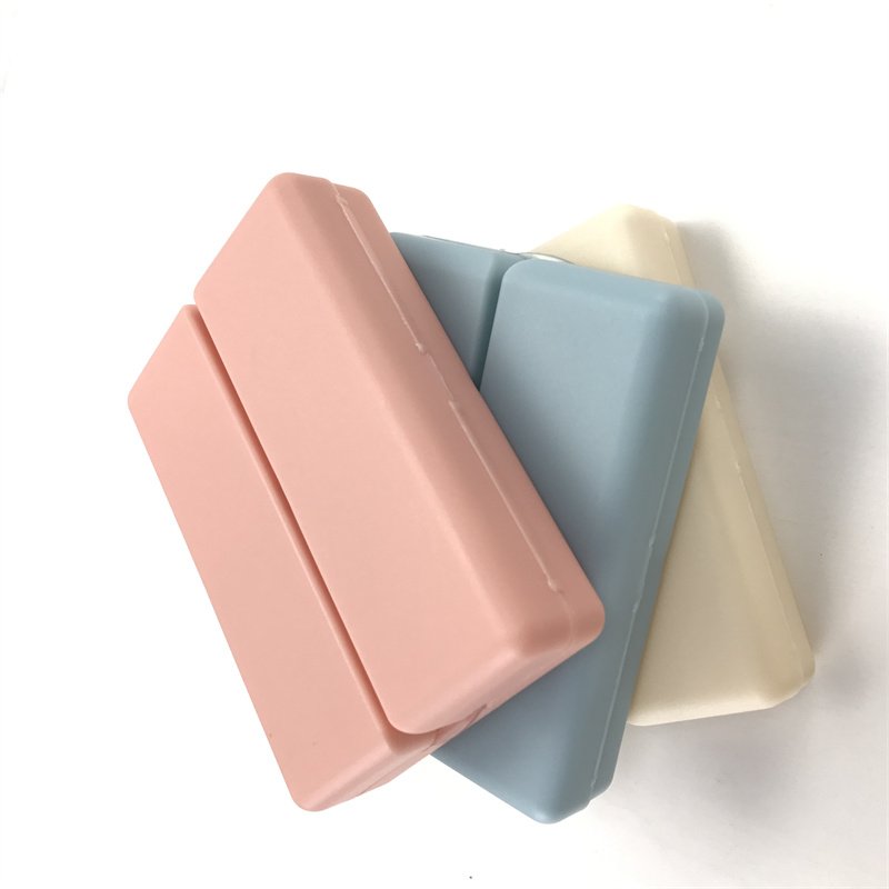 KYPL027 Customized Magnetic 7 Compartments Folding Pill Case Travel Pack Medicine Storage Box