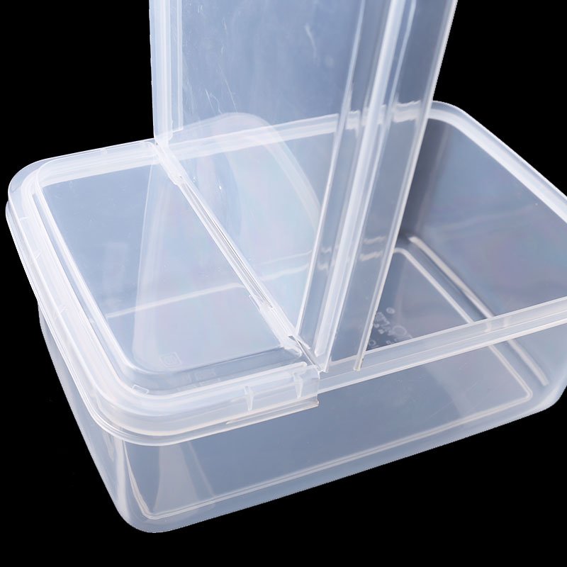 Food grade PP material Clear plastic food storage containers, refrigerators, fresh-keeping plastic food storage boxes