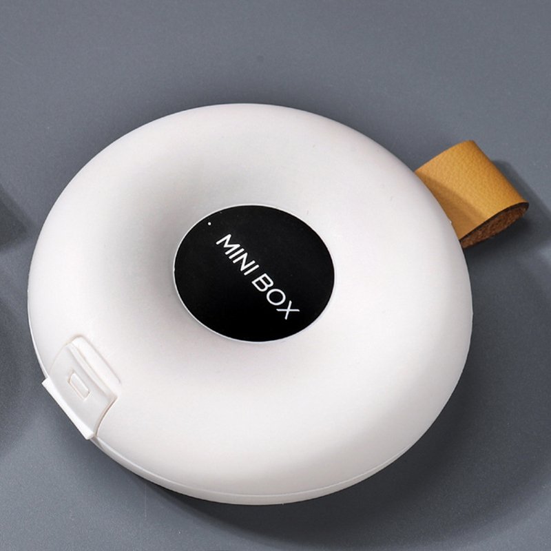 Small Pill Dispenser Portable Large Capacity 7-Day Pill Medicine Storage Box