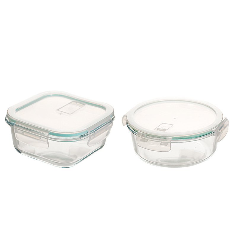 35oz Glass Food Storage Containers Meal Prep Containers, Airtight Lunch Containers Bento Boxes with Snap Locking Lids