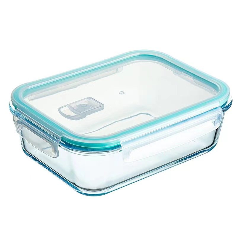35oz Glass Food Storage Containers Meal Prep Containers, Airtight Lunch Containers Bento Boxes with Snap Locking Lids