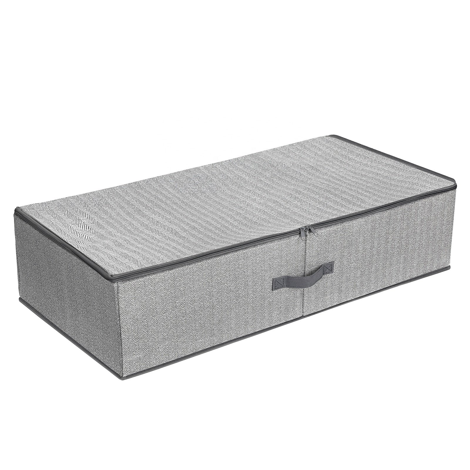 SONGMICS Underbed Storage Bag Foldable Wardrobe Organiser for Clothes Sheets Blankets Under Bed Storage Boxes