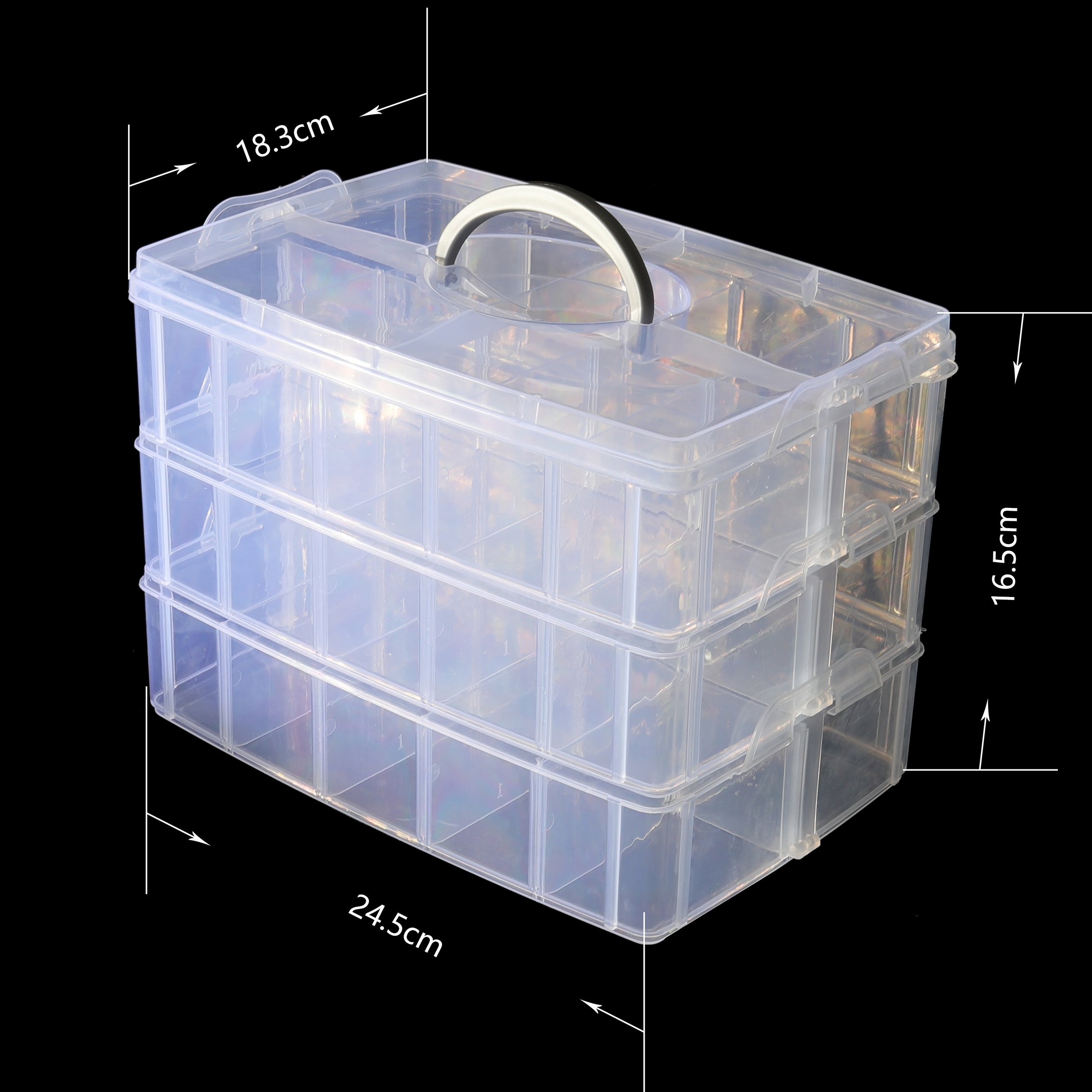 13 15 18 24 36 Grids Plastic Ammo Fishing Accessories Plastic Earplug Cases Plastic Hardware Fastener Bolts plastic boxes