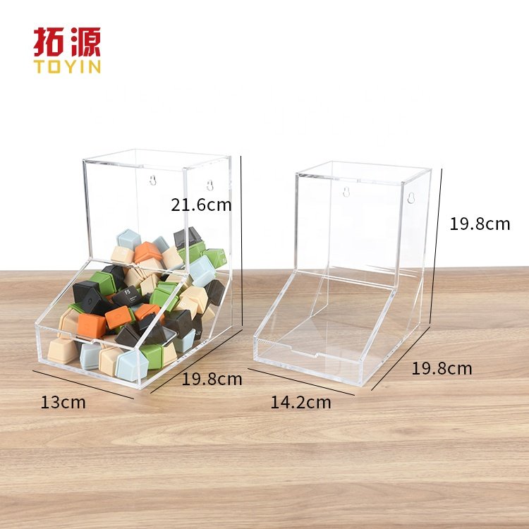 Custom Laundry Pods Container Dispenser Acrylic Storage box Candy box