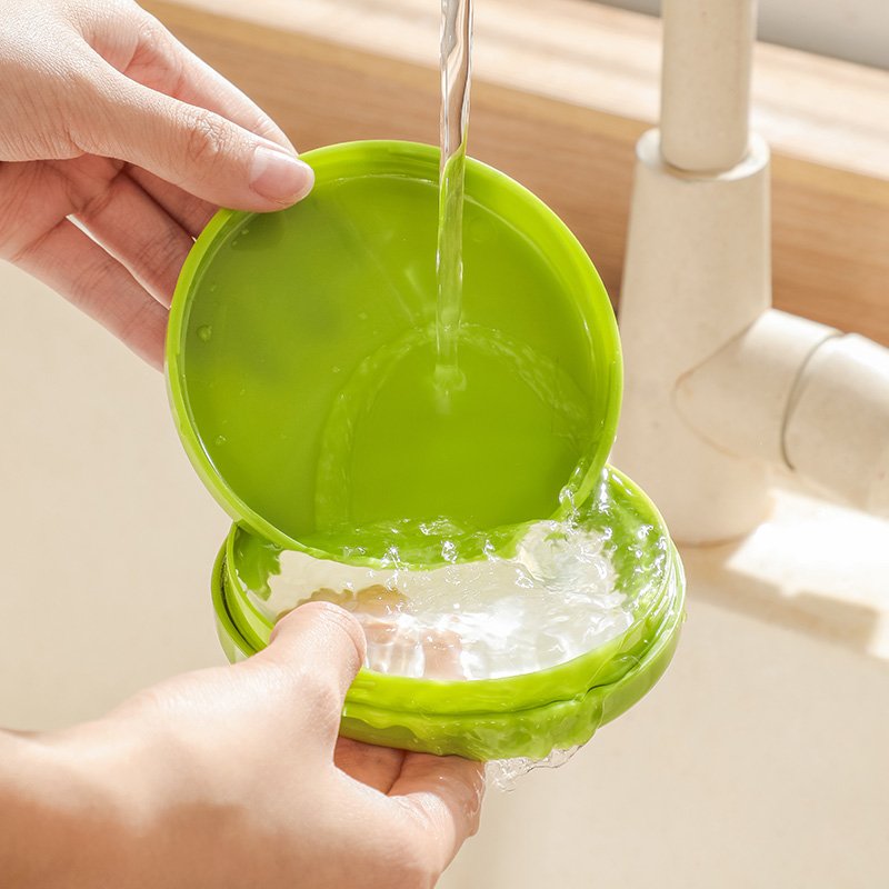 Food-grade Silicone Film Sealed Refrigerator Fruit Crisper Box Food Fresh Saver Storage Container Box with Lid