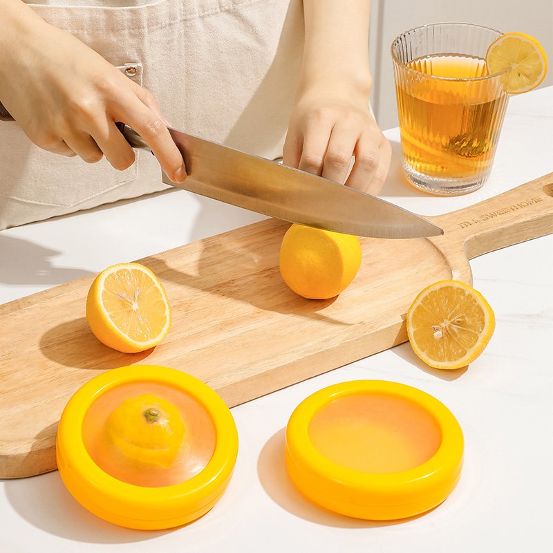 Food-grade Silicone Film Sealed Refrigerator Fruit Crisper Box Food Fresh Saver Storage Container Box with Lid