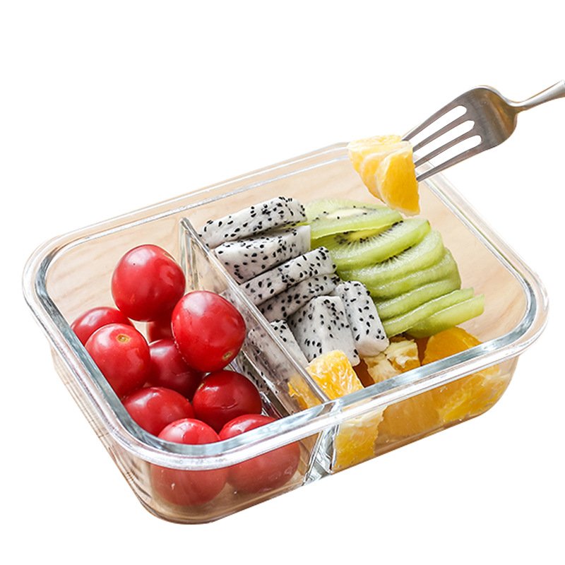 Glass Food Storage Baking Container Set Locking Lid For Storing & Serving BPA Free Leak Proof Microwave