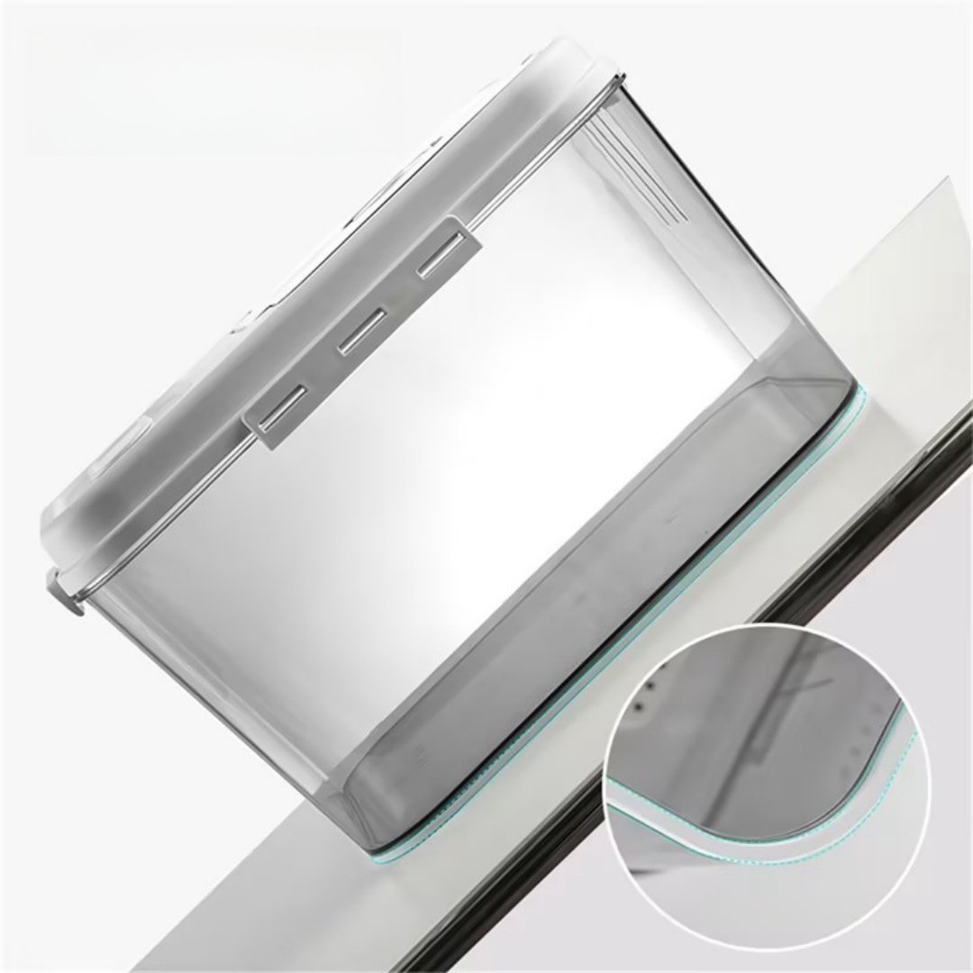 2.5kg Grain Rice Storage Container Large Sealed Grain Container Rice Storage Bin for Kitchen Pantry Household Nuts Rice