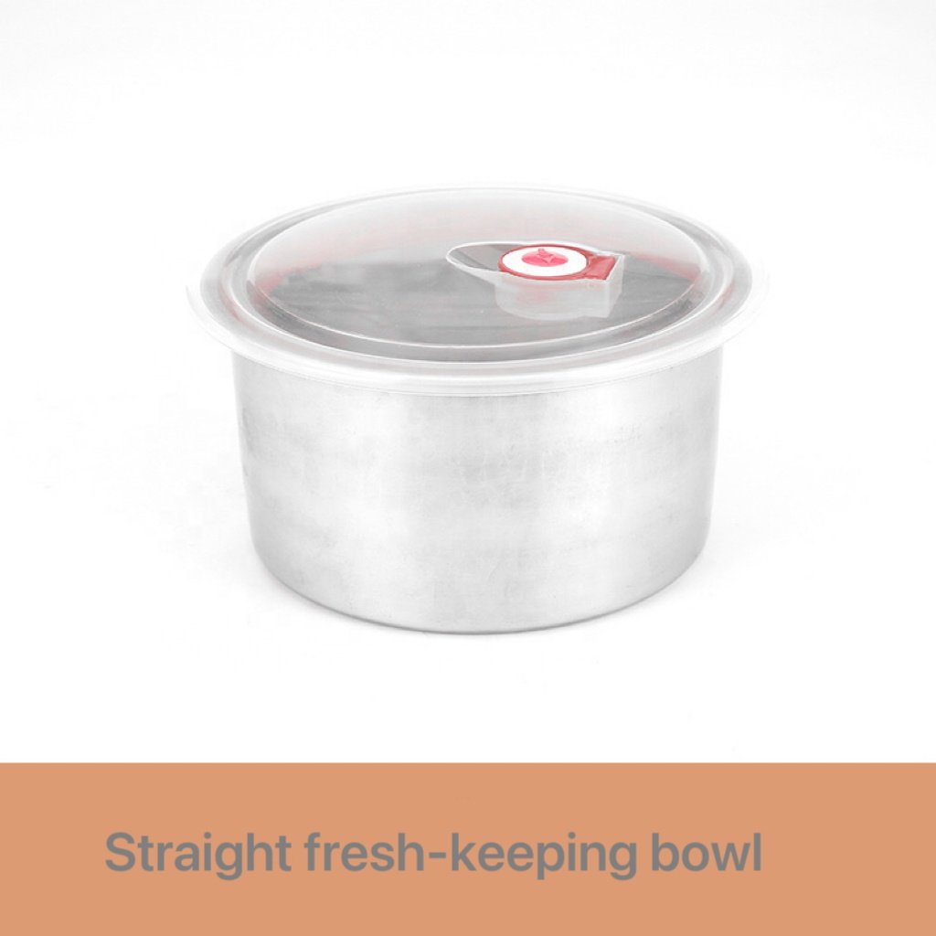 Quality Refrigerator Food Storage 3pcs Set Bowl Kitchen Stainless Steel 201 Food Storage for Home Kitchen Restaurant
