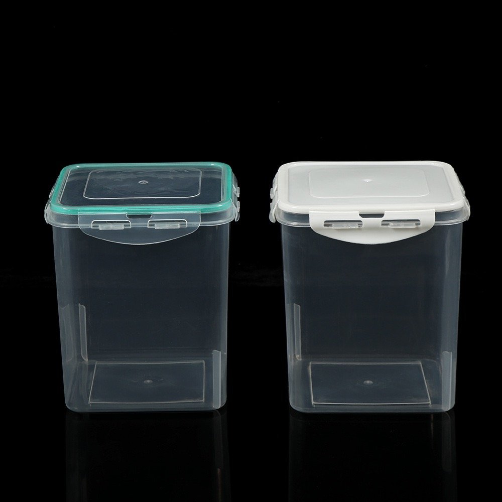 quadrate Plastic food container Multigrain storage box PP plastic sealed box Food storage box Refrigerator storage crisper