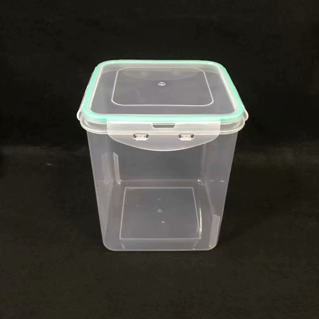 quadrate Plastic food container Multigrain storage box PP plastic sealed box Food storage box Refrigerator storage crisper