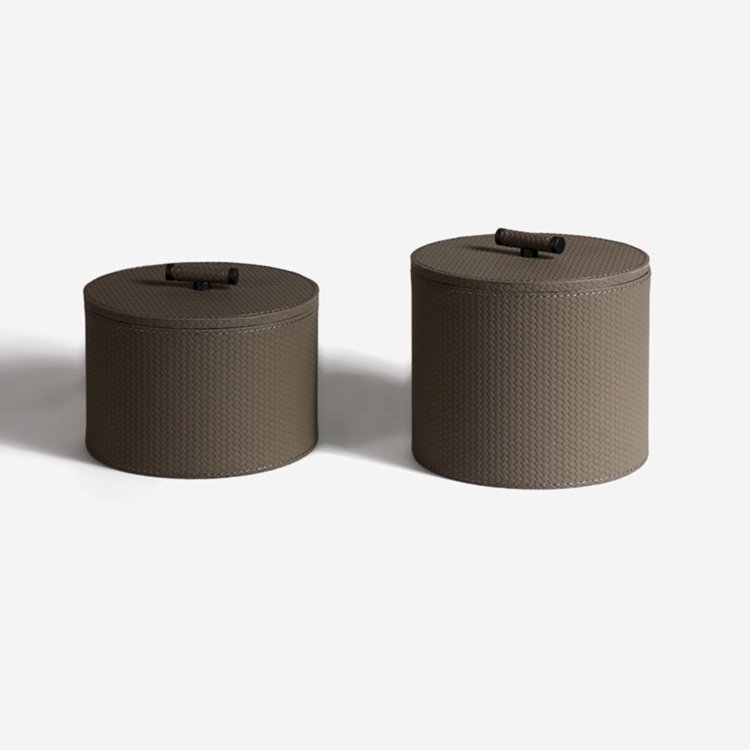 Wholesale High Quality Storage Boxes Leather OEM Jewelry Storage Gift Boxes eco friendly products 2023 decorations for home