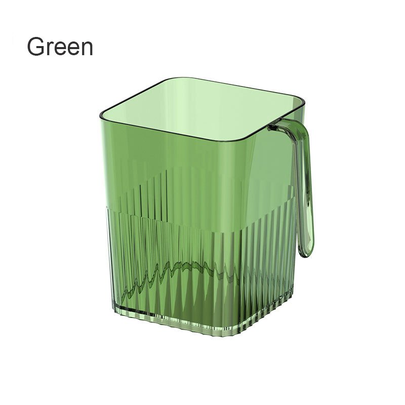 Refrigerator Door Side Organizer PET Clear Storage Containers with Handle