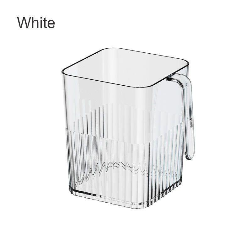 Refrigerator Door Side Organizer PET Clear Storage Containers with Handle