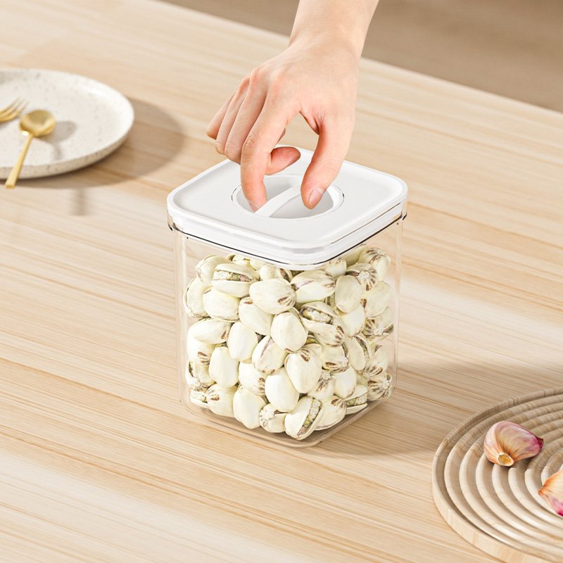 6 Pieces BPA free premium airtight stackable food containers plastic organizer food storage boxes bins lid storage container set