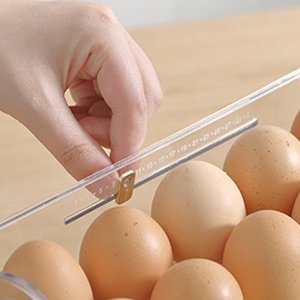 Wholesale 3-Layer PP PET Material Egg Storage Box Fresh Egg Refrigerator Kitchen Countertop Holder with Screw Cap for Food Use