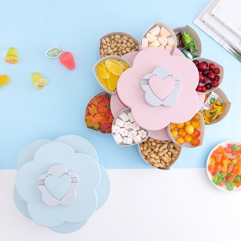 Guaranteed Quality Proper Price Single Layer Two Color Plastic Silicone Snack Fruit Tray Storage Boxes