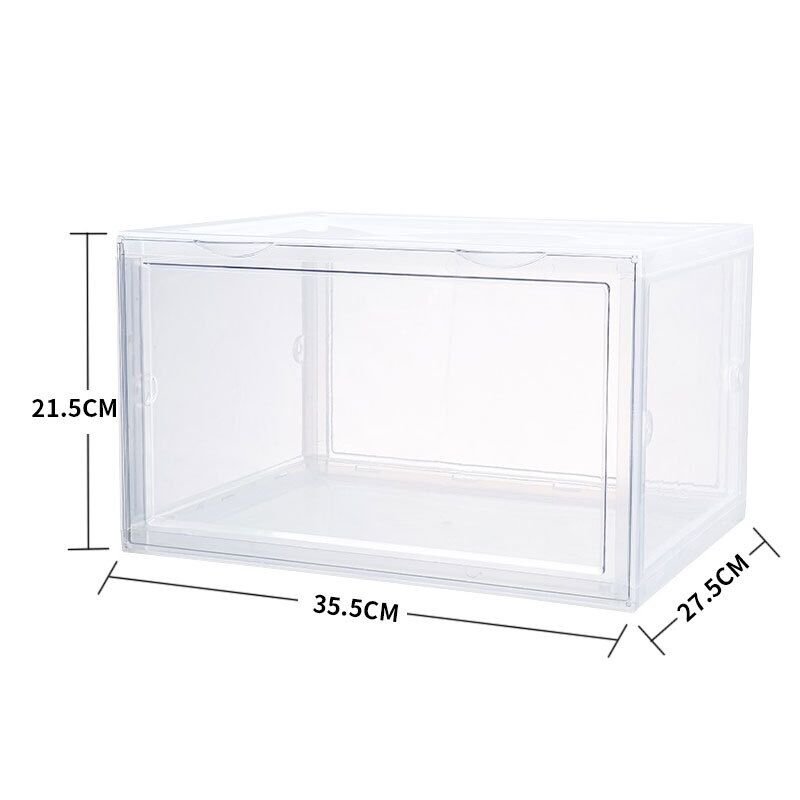 plastic stackable shoe storage box Drawer Plastic Shoe Box