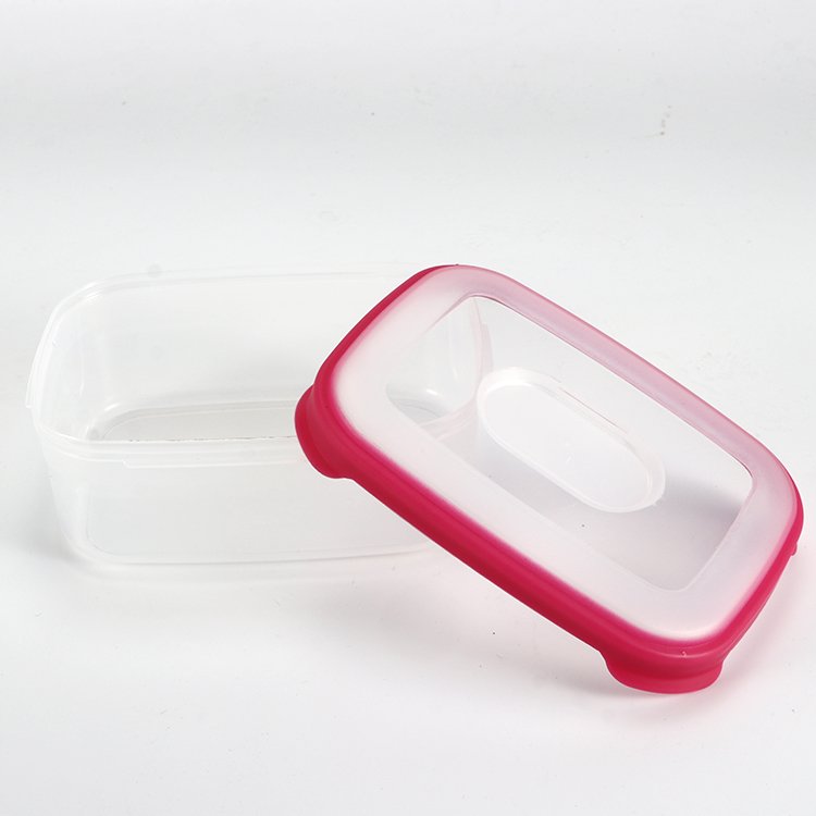 PP plastic rectangular storage box Leakproof food storage container meal fresh bento crisper lunch box