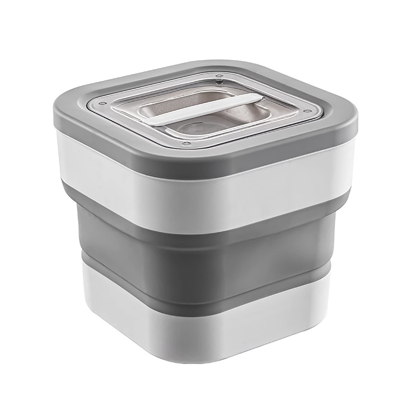 Cereal Grain Storage Container Bin Airtight Collapsible For Pet Dog Dry Food Container