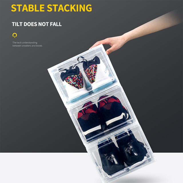 JOGHN Promotion Custom Manufacturer Wholesale Home Shoes Storage Rack Plastic Portable Storage Box