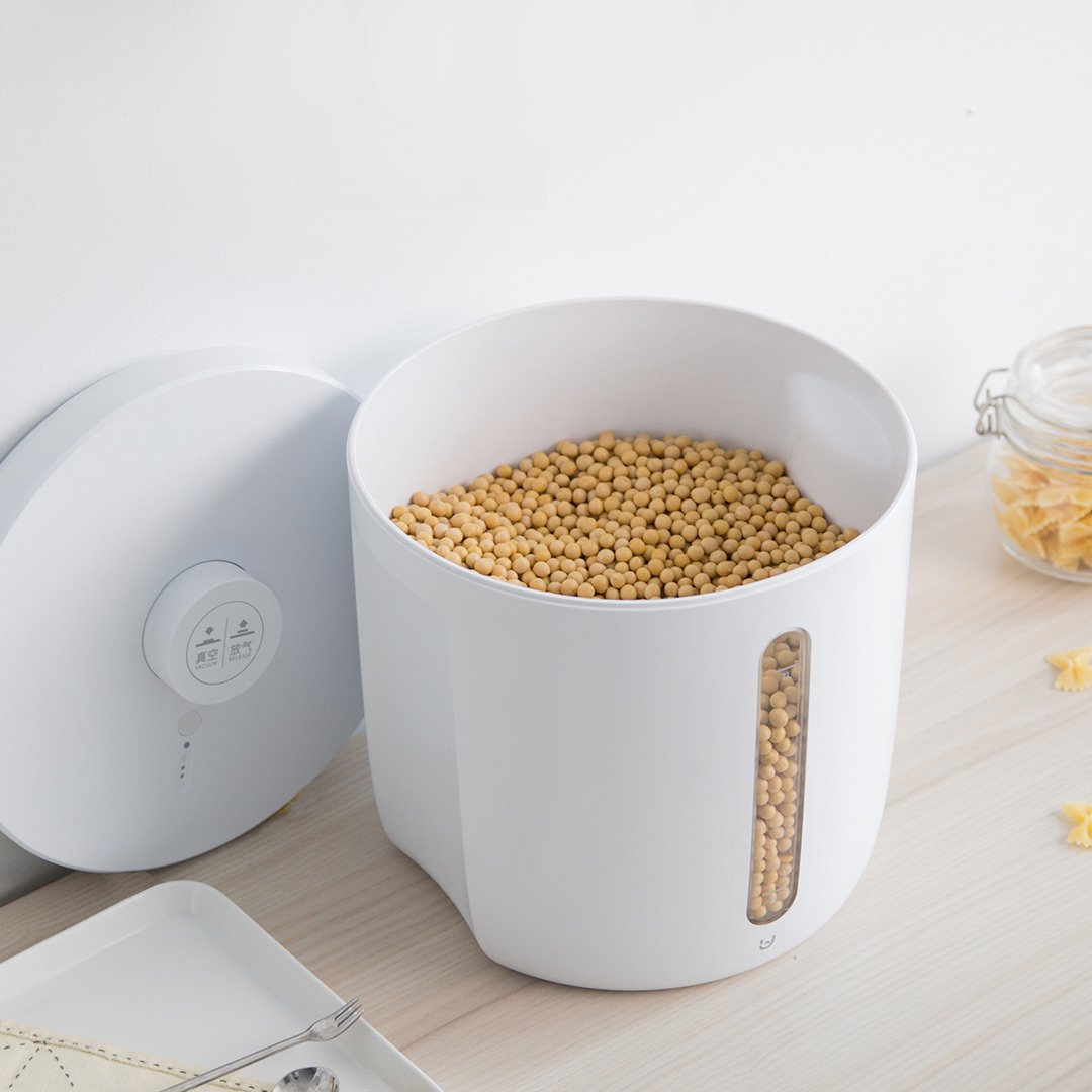 2023 smart small kitchen appliances storage boxes holders magnetic contact vacuum seal food storage containers