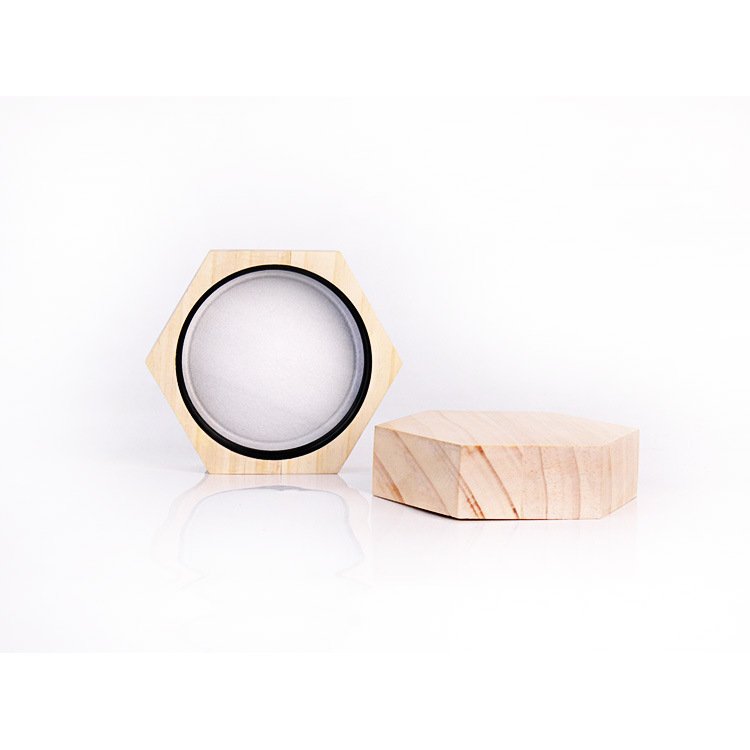 Wholesale wooden lid honey bottle candy jar wooden lid glass bottle seal jar 30ML-380ML