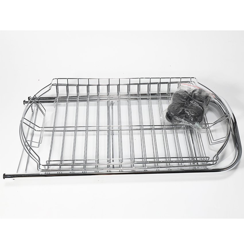 Oem 3-tier Rolling Cart Kitchen Racks Hand Push Trolley Cart In The Kitchen Food Storage Room Utility Cart