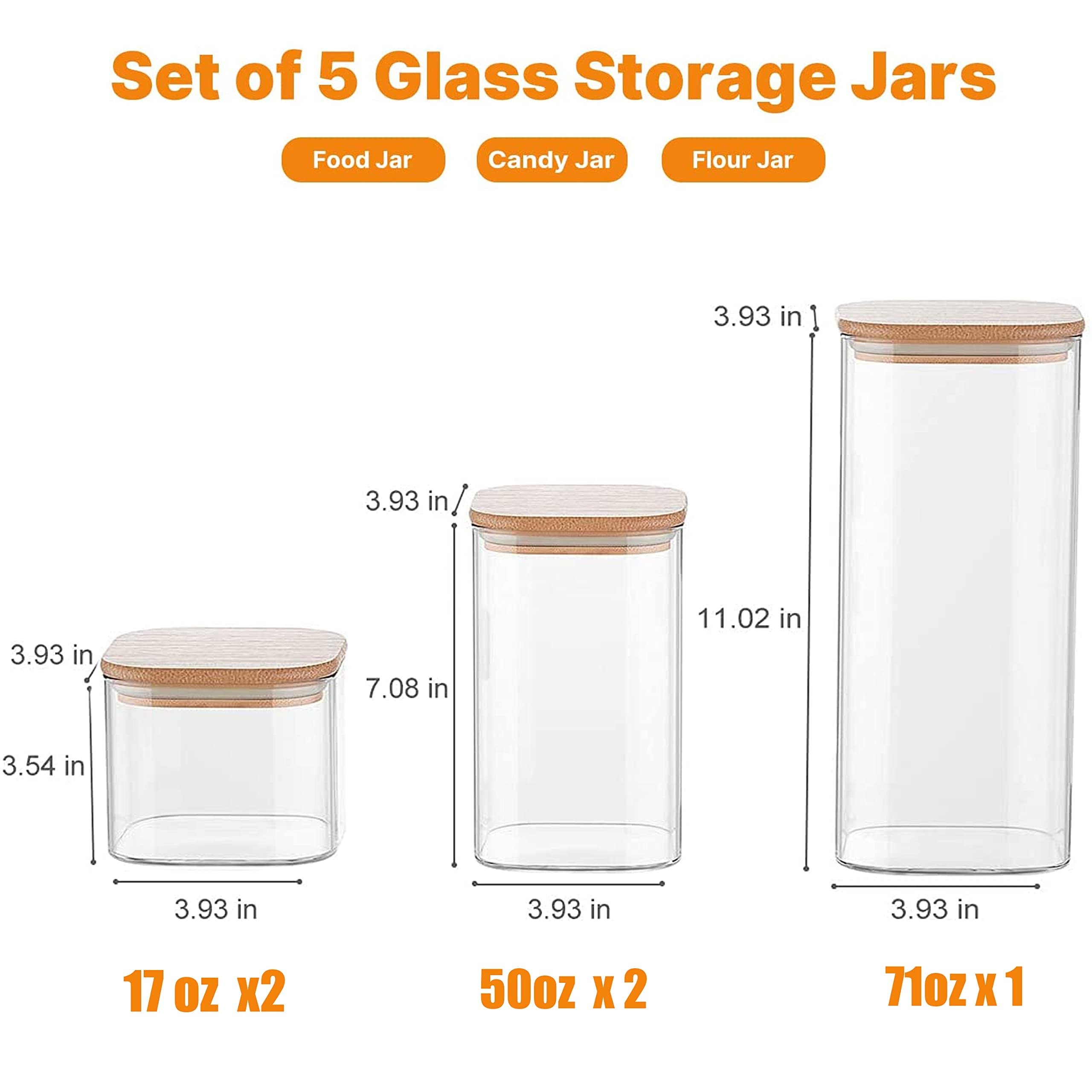 Bamboo Storage Containers Glass Food Storage Containers With Bamboo Lids Box Storage Canister