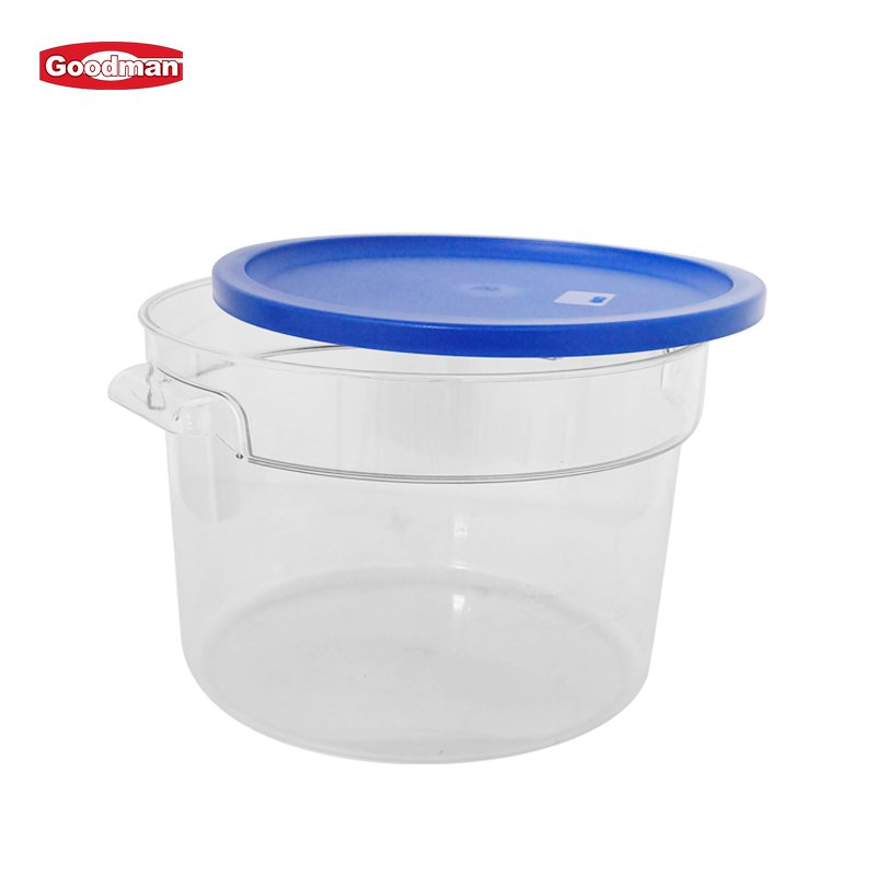 Polycarbonate commercial food storage container ingredient bin air tight food storage containers for restaurant