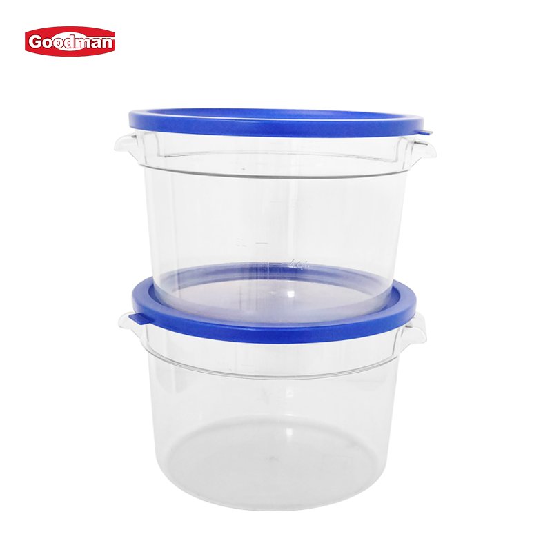 Polycarbonate commercial food storage container ingredient bin air tight food storage containers for restaurant