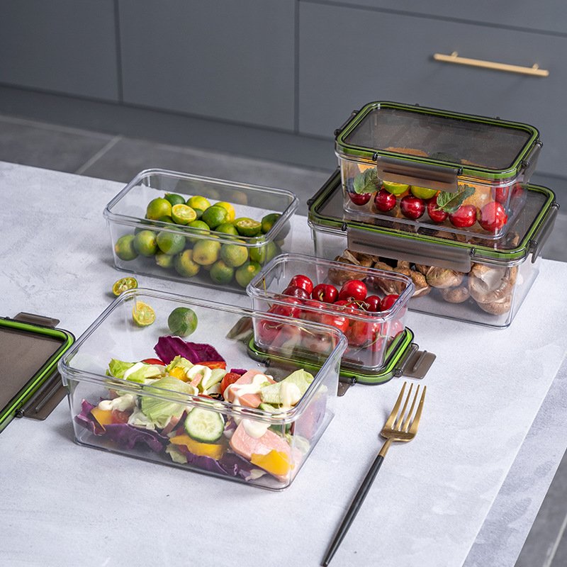 BPA Free Leak Proof Lunch Bento Box Airtight Lids Food Storage Container for kitchen