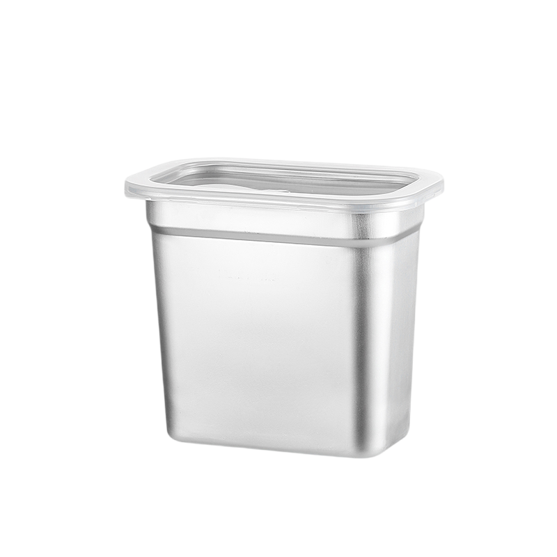 17.5cm*11cm Stainless Steel Food Storage Container (1/9) High Quality Service Cold Lunch Rectangular Plastic Food Storage Box