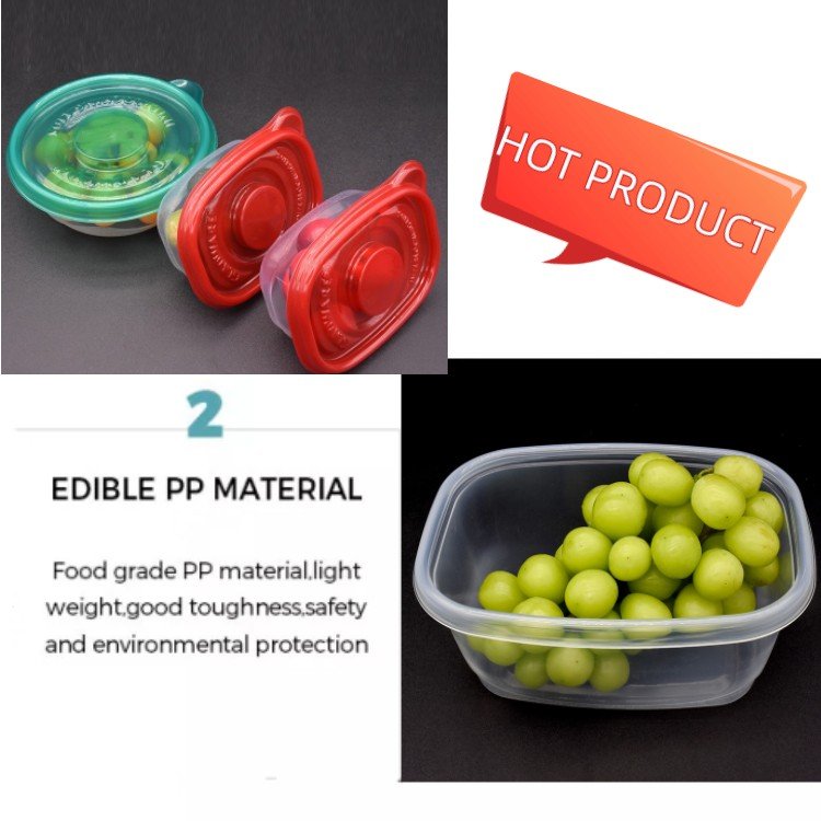 Sulide Food Storage Container Take Away Bento Lunch Box Rectangular Style Pp High Quality 9oz Plastic Containers with Lids
