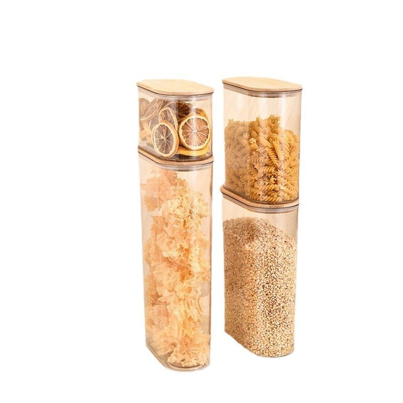 2024 New multigrain storage tank Plastic storage box for dried fruit and tea Sealed grain container