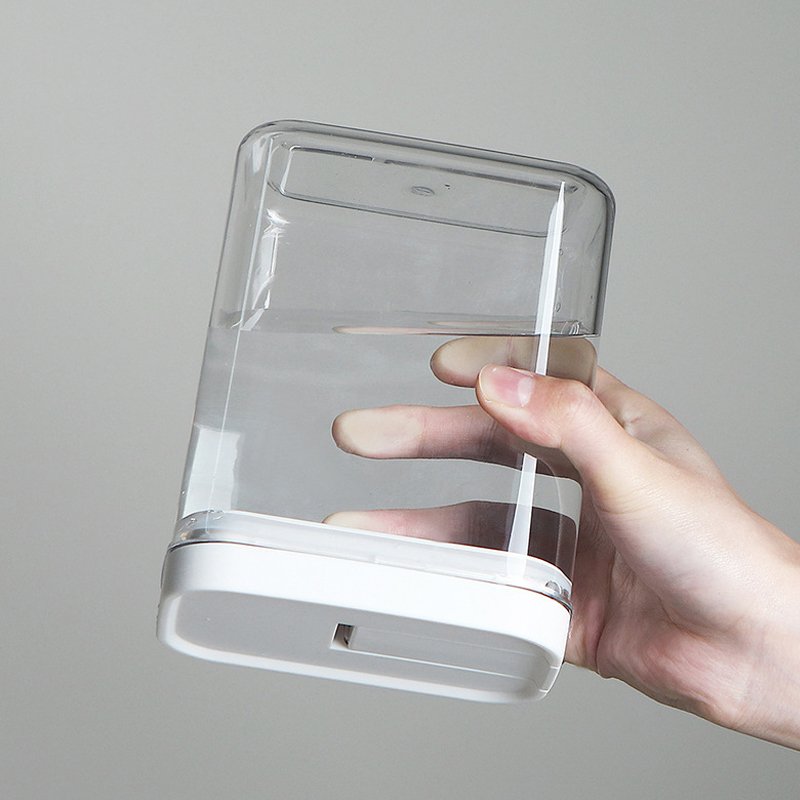 Hot sale Kitchen Sealed Cans Transparent Plastic Pantry Grain Container Food Storage Organ Box With lid