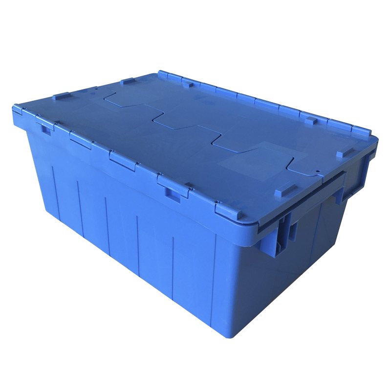 High Quality Industrial Stackable And Nestable Plastic Storage Container Box Turnover Plastic Crates Totes Boxes